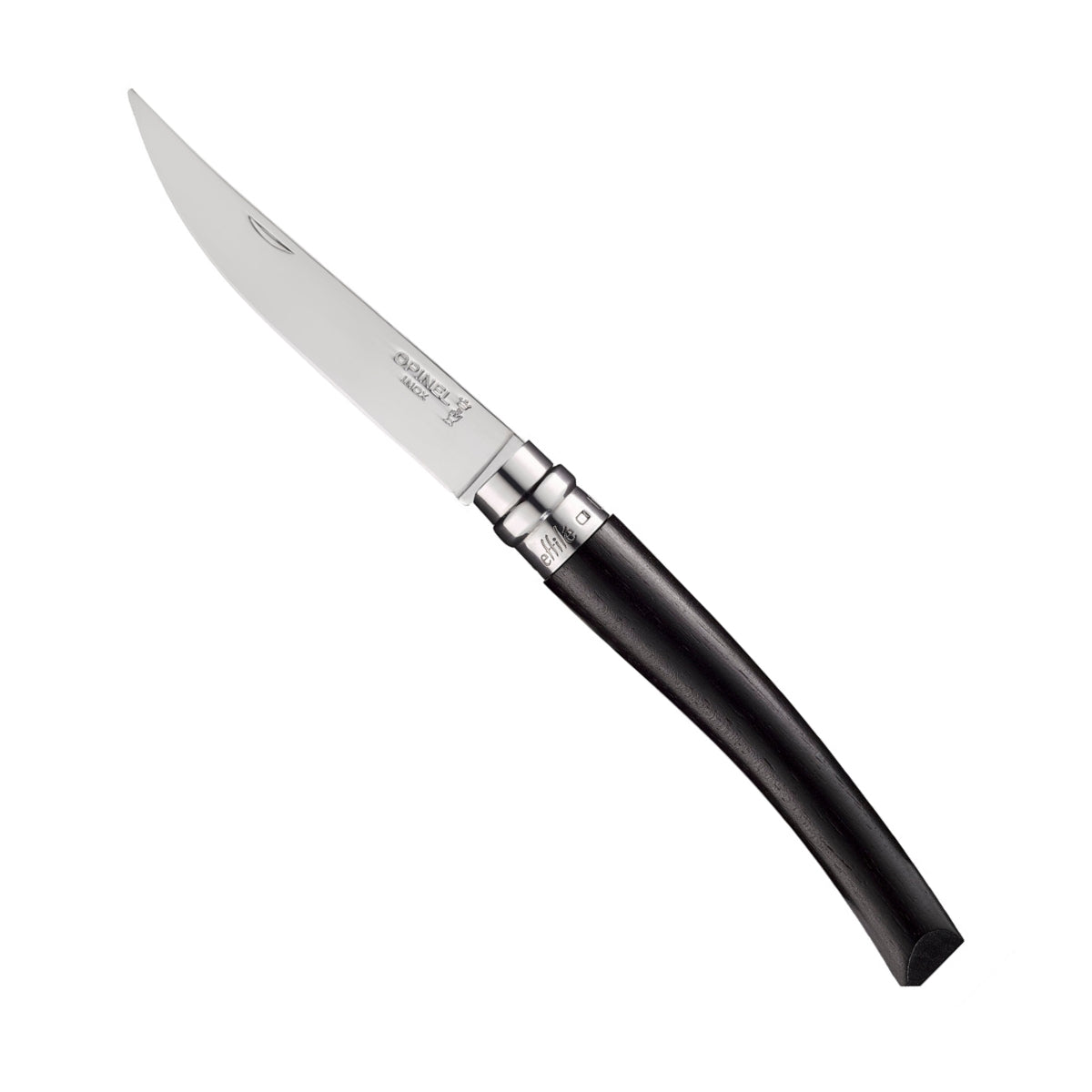 No.10 Effilé Stainless Steel Slim Folding Knife - Ebony
